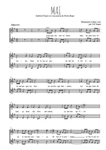 Gabriel Fauré - Mai